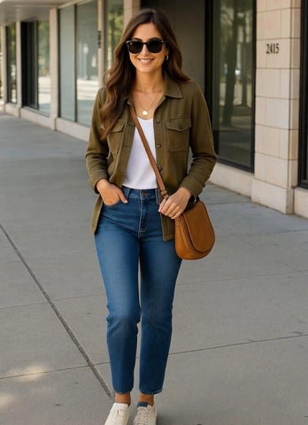 High-Waisted Blue Skinny Jeans – Sleek, Stretchy & Effortless EW-001092