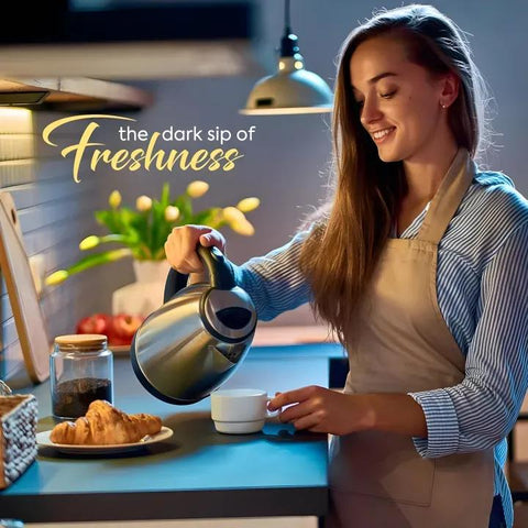 Multifunctional Electric Kettle - 1 Pc of Portable & Quick Rising Design