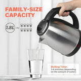 Multifunctional Electric Kettle - 1 Pc of Portable & Quick Rising Design