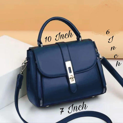Girl's Stylish Black Crossbody Bag - 1 Pc Fashion Accessory