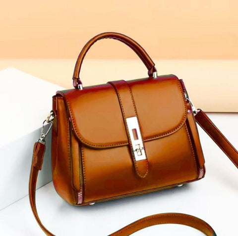 Girl's Stylish Black Crossbody Bag - 1 Pc Fashion Accessory