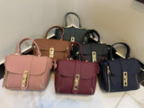 Girl's Stylish Black Crossbody Bag - 1 Pc Fashion Accessory
