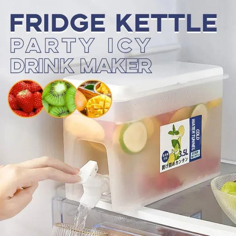 2500ml to 3500ml Refrigerator Cold Water Container with Faucet