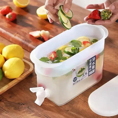 2500ml to 3500ml Refrigerator Cold Water Container with Faucet