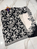 2 Pcs Women's Stitched Swiss Lawn Printed Shirt And Trouser