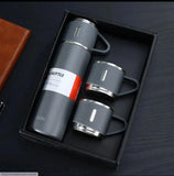 Stainless Steel Vacuum Flask Set - 4 Pcs for All Your Beverage Needs