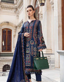 3 Pcs Women's Unstitched Embroidered Suit