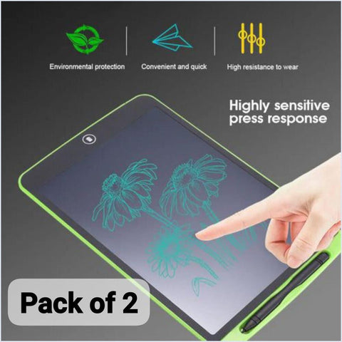 Creative Lcd Writing Tablet for Kids - 2 Pcs in Vibrant Colors