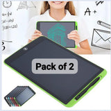 Creative Lcd Writing Tablet for Kids - 2 Pcs in Vibrant Colors