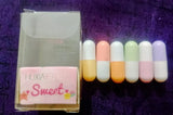 Mini Capsule Velvety Cute Lipstick, High Pigmented, 6 Pcs In Multicolors