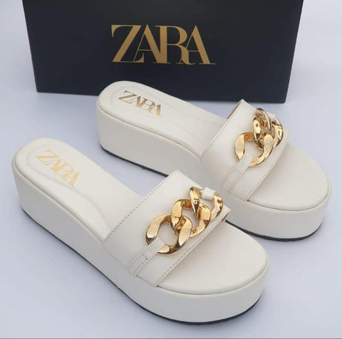 Stylish Women's Casual Wedge Heels - 1 Pcs Synthetic Leather in White
